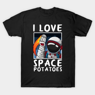 Funny Astronomist Astrophysics Potato Pun T-Shirt T-Shirt